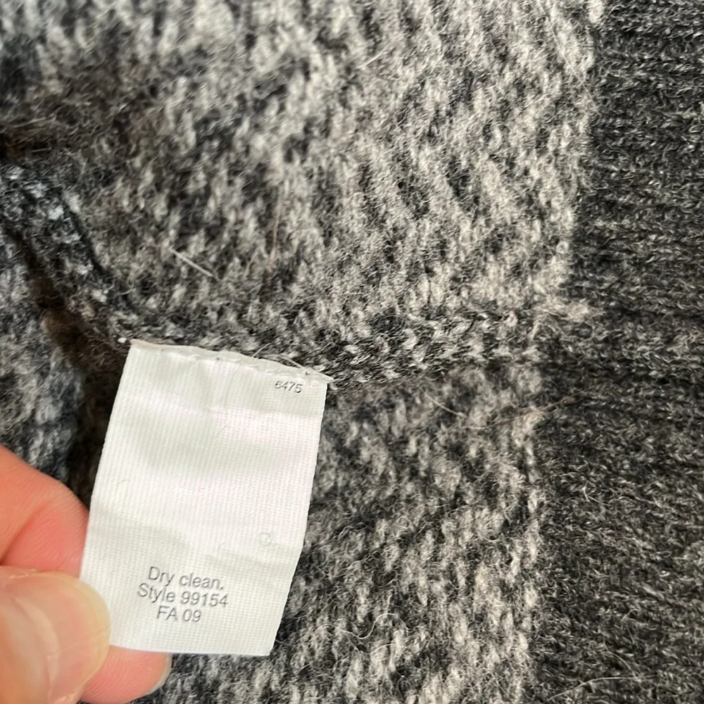 J. Crew Grey Lambswool Vest
